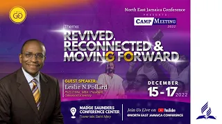 NEJC Camp Meeting Day 2 || Revived, Reconnected and Moving Forward || Morning || Dec 16, 2022