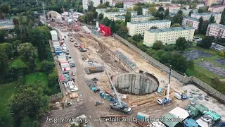 Łódź: Tunel pełen innowacji. Postępy prac przy budowie podziemnej kolei