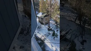 Crestline, CA - Dealing with the Snow