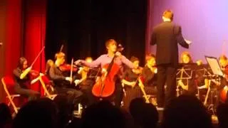 Lancashire Youth Symphony Orchestra - Elgar Cello Concerto - Mvt 3 & 4