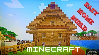 I Build Easy House In Minecraft