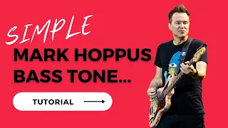 How To Get MARK HOPPUS Bass Tone