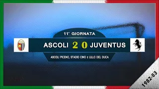 Serie A 1982-83, g11, Ascoli - Juventus