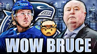 BROCK BOESER SCRATCHED: WOW BRUCE BOUDREAU (Vancouver Canucks News & Trade Rumours Today NHL 2022)