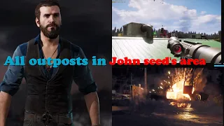 Far cry 5 all outposts in john's area (Stealth kills)