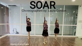 Soar - Line Dance Demo