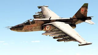 Sukhoi Su-25 Rook Close Air Support in Ground RB (War Thunder)