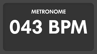 43 BPM - Metronome
