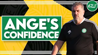 Ange Postecoglou's Celtic transfer confidence