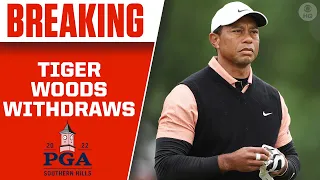 Tiger Woods WITHDRAWS from PGA Championship | CBS Sports HQ