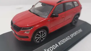 Kaleidoskop slavných vozů Škoda číslo 68 - Škoda Kodiaq Sportline od DeAgostini v měřítku 1:43