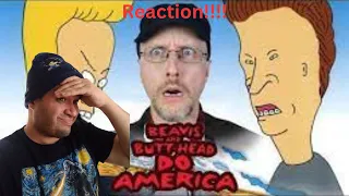 I Should've Watched This More Often!!!! Nostalgia Critic Beavis And Butt-head Do America Reaction