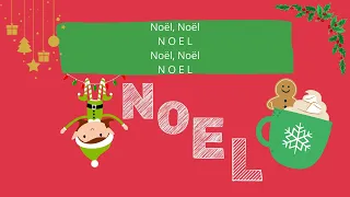 Canon de Noël || Chansons  de Noël 🎄pour enfants || Paroles et illustrations