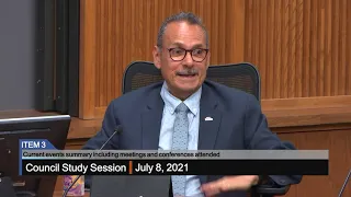 Council Study Session - 7/8/2021