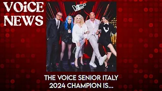 The Voice Senior Italy 2024: And the Winner Is Revealed!