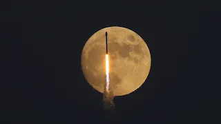 4K: I captured a SpaceX Falcon 9 transiting the full Moon at 120fps