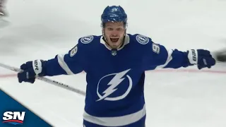 Mikhail Sergachev Tallies Assist On Brandon Hagel's Goal In Return