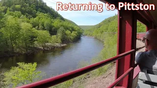 GRAND OPENING: riding Reading & Northern's first Pittston-to-Jim Thorpe  train (part 2 of 2)