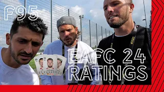 RATINGS | "Respektlos!" 😂 F95-Spieler reagieren auf ihre Stats 🎮 ⚽️ | EA SPORTS FC 24 | REACTION