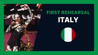 🇮🇹 First Rehearsal Italy Eurovision 2024