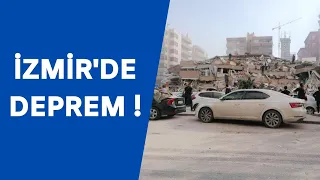 İzmir'de yaşanan 7.0 büyüklüğündeki depremin görüntüleri | Haberler 30 Ekim 2020