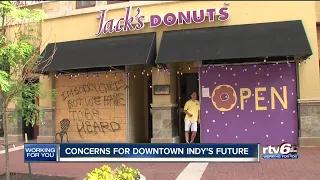 Concerns for downtown Indy's future
