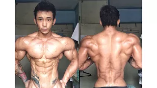 Ken Hanaoka - ASIAN (Filipino Japanese) GENETICS! Men's Physique champion