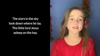 Away in a Manger sing-along with Katherine