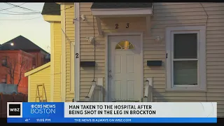 Man shot in the leg in Brockton