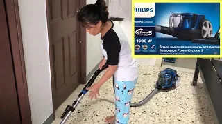 Unboxing Philips PowerPro Compact Bagless vacuum cleaner| Setup and Review vacuum cleaner