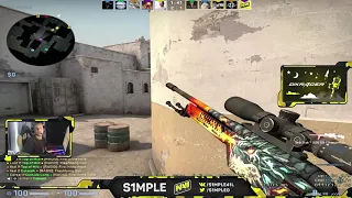 S1mple Stream - Dust2 (May 14, 2019)