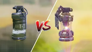 NORMAL SMOKE GRENADE VS LEGENDARY SMOKE GRENADE COMPARISON CODM