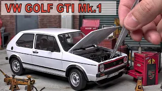 VW GOLF GTI Mk.1 Scale Model Car | Revell 1/24 Scale