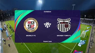 ⚽ 🇬🇧 Bromley  FC   vs 🇬🇧  Grimsby Town         ⚽ | 🏆 🇬🇧 national league(28/09/2021) 🎮 pes 21