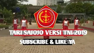 Sajojo Tari Sajojo formasi segitiga versi TNI