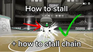Stall + stall chain tutorial in Rocket League Sideswipe