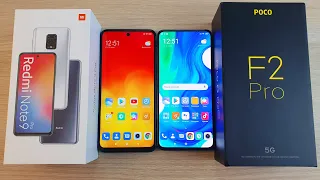 REDMI NOTE 9 PRO VS POCO F2 PRO - СРАВНЕНИЕ ДВУХ ТОП-ТЕЛЕФОНОВ ЗА СВОИ ДЕНЬГИ!