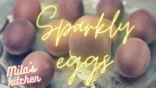 Мерцающие яйца в вине | Sparkly eggs in wine | Проверка рецепта