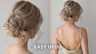 Easier Than It Looks Updo ❤️✨ Wedding Hairstyle, Wedding Guest, Prom