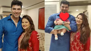 TV Actress Kratika Sengar First Diwali Celebration With New Born Daughter Devika