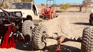 IFS axle swap on a first gen. Toyota Pickup Part 1