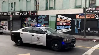 3x LAPD Responding Code 3