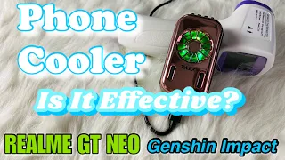 Intense Testing! Gaming | Heating on Realme GT Neo / Realme X7 Max | Genshin Impact | Phone Cooler