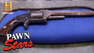 Pawn Stars: Rick CLASHES with Seller for RARE Smith & Wesson Gun (Season 7) | History