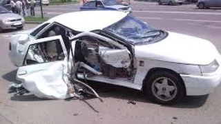 NEW Car Accident and Crash compilation Russian Roads Car Crashes2014 #778