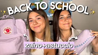 COSA PORTARE NELLO ZAINO/ASTUCCIO IL 1º GIORNO DI SCUOLA✏️💖// back to school #3