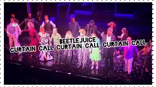 Beetlejuice the musical DC curtain call 10/20/18