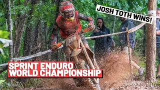 Sprint Enduro World Championship 2022 | Highlights | Josh Toth 🥇