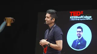 In Small lies the Big: The Ripple Effect of Life | Kirtan Shah | TEDxKESShroffCollege
