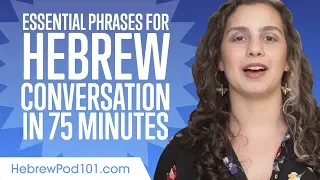 Essential Phrases You Need for Great Conversation in Hebrew